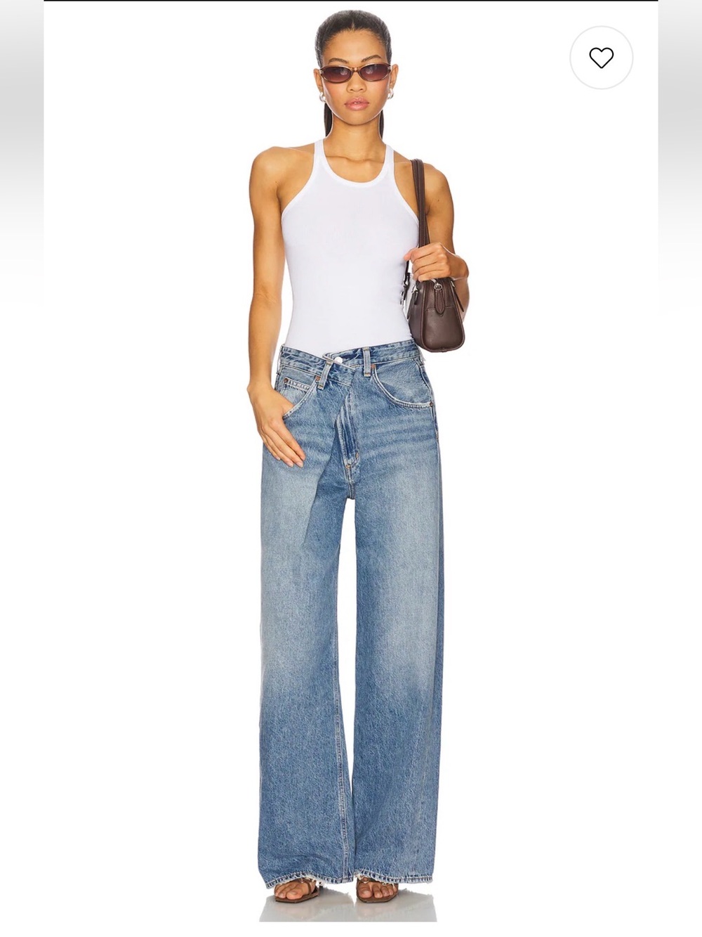 AGOLDE Vana Fold Jeans – Size 26 – Mantra